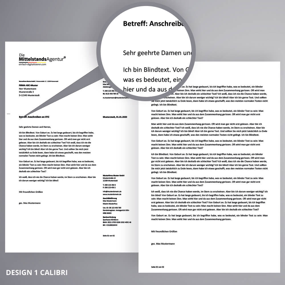 Word-Vorlage "Briefbogen" – Bild 12
