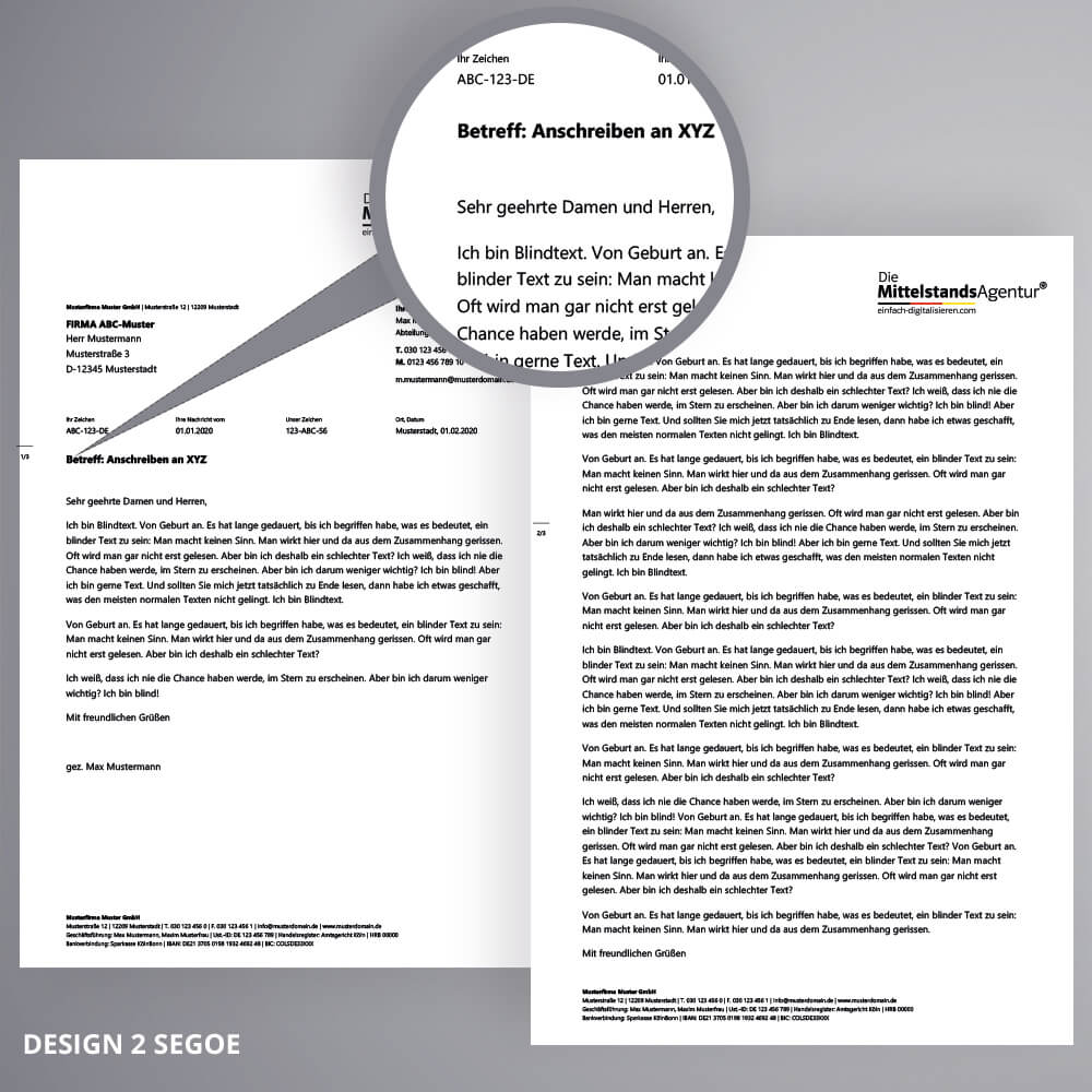 Word-Vorlage "Briefbogen" – Bild 8