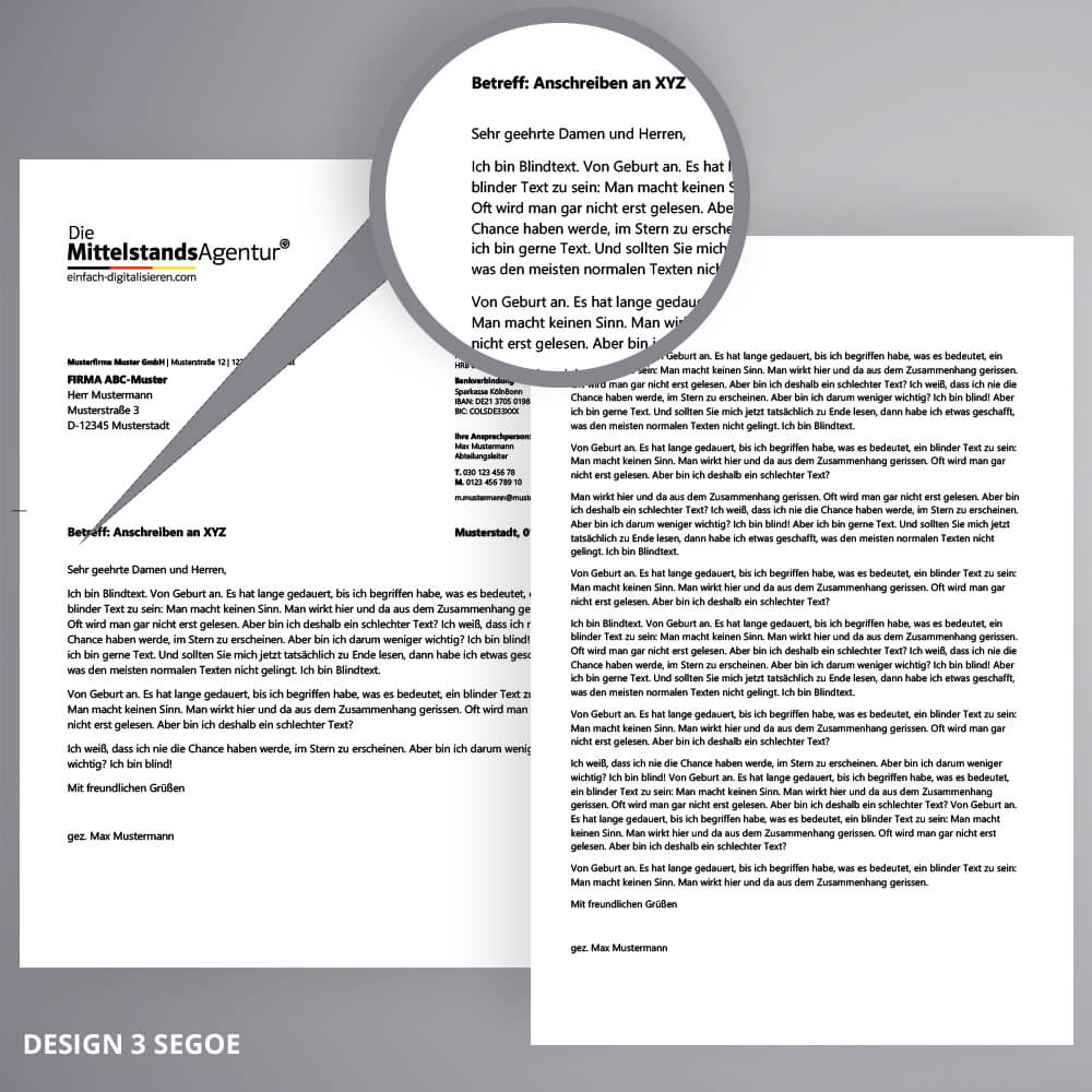 Word-Vorlage "Briefbogen" – Bild 5