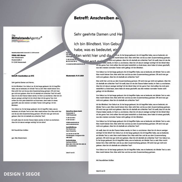 Word-Vorlage "Briefbogen" – Bild 11